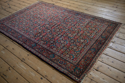 4.5x7 Vintage Sarouk Rug by Old New House® - product image 4 for Resin Society