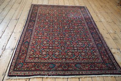 4.5x7 Vintage Sarouk Rug by Old New House® - product image 7 for Resin Society