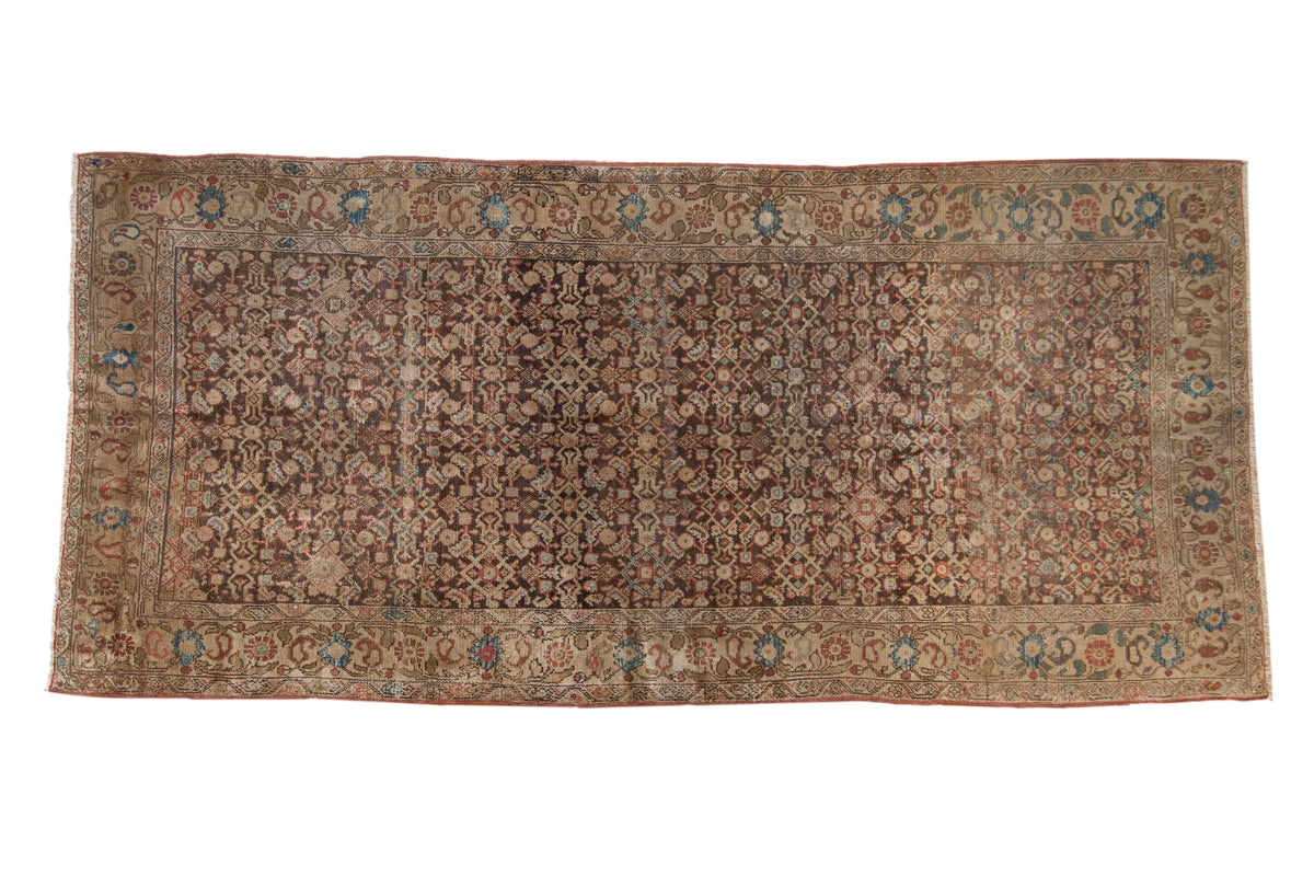 4.5x10 Antique Tea Washed Malayer Rug Runner by Old New House® - main product image for Resin Society