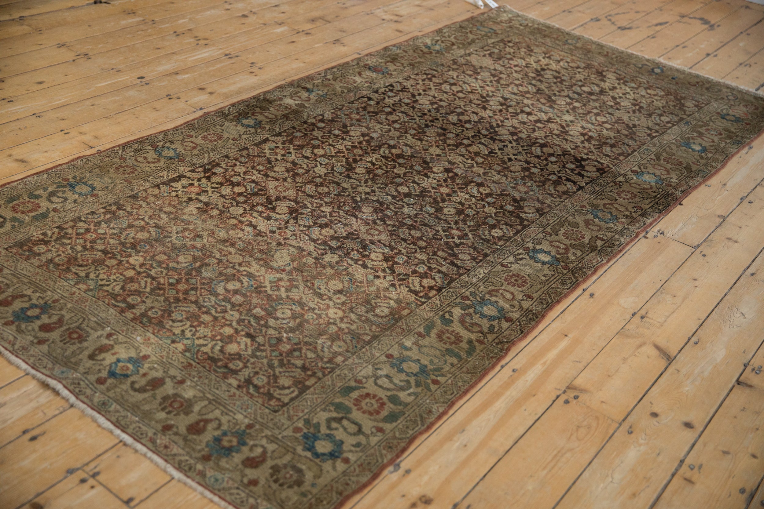 4.5x10 Antique Tea Washed Malayer Rug Runner by Old New House® - product image 5 for Resin Society