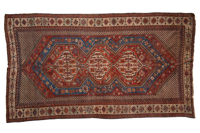 5.5x10 Antique Qashqai Carpet by Old New House® - main product image for Resin Society