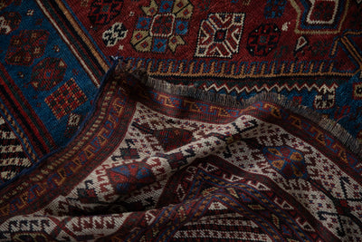 5.5x10 Antique Qashqai Carpet by Old New House® - product image 12 for Resin Society