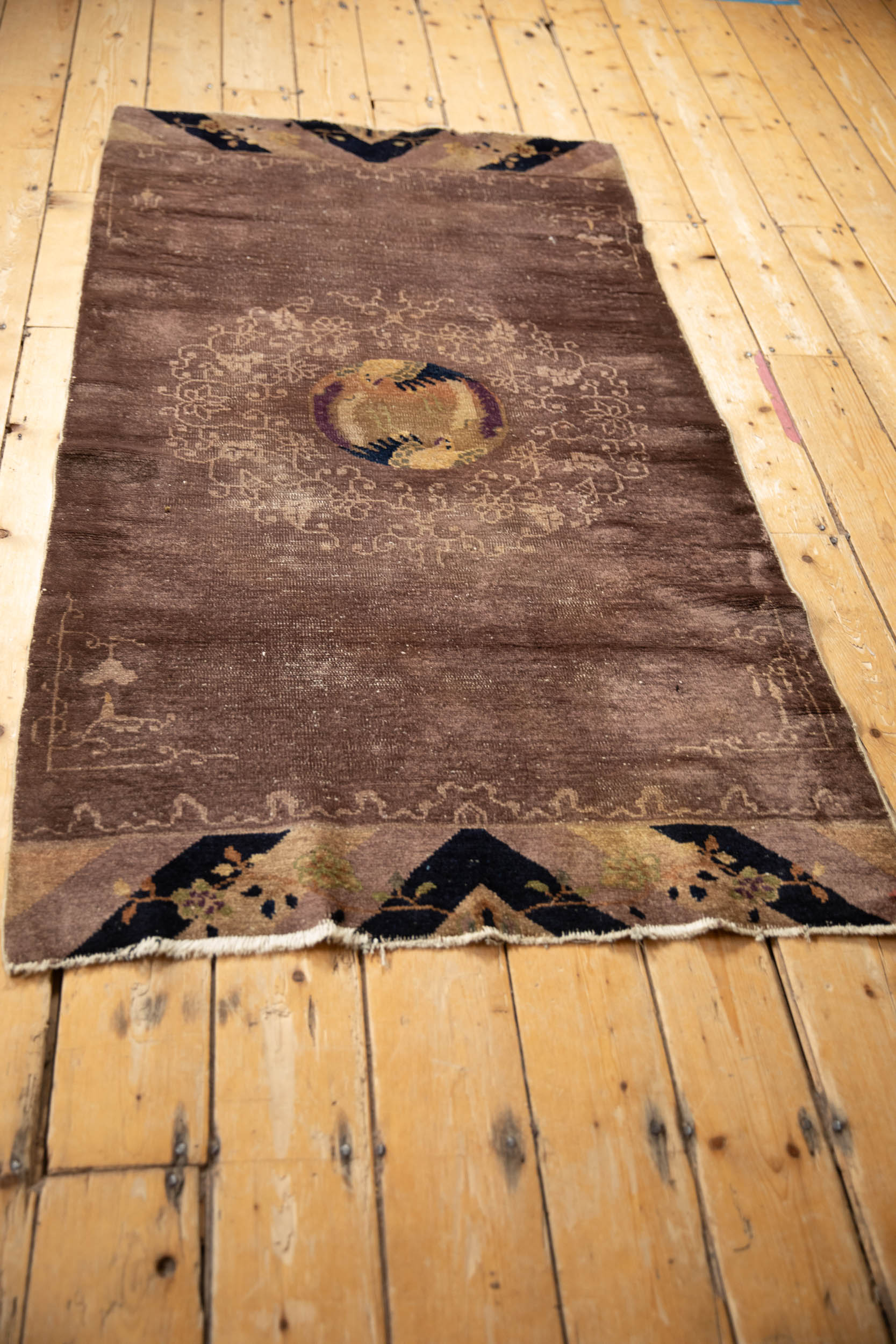3x6 Antique Peking Rug Runner by Old New House® - product image 6 for Resin Society