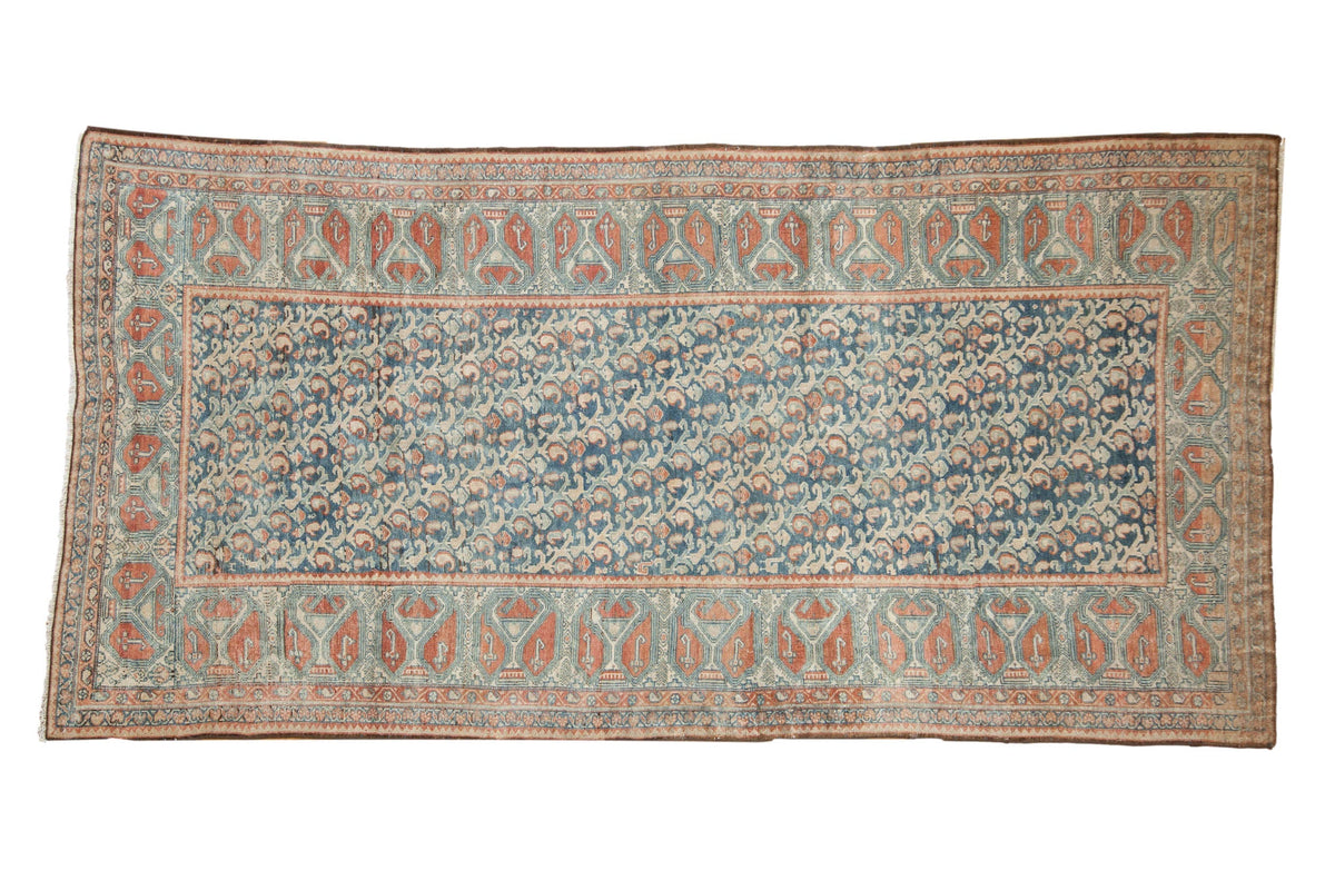 4.5x9 Vintage Fine Distressed Malayer Rug Runner by Old New House® - main product image for Resin Society