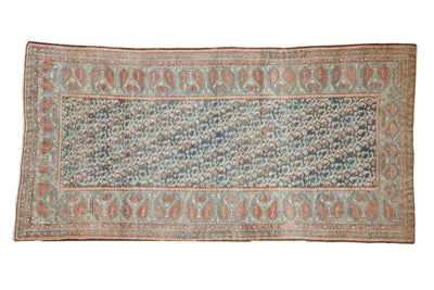 4.5x9 Vintage Fine Distressed Malayer Rug Runner by Old New House® - main product image for Resin Society