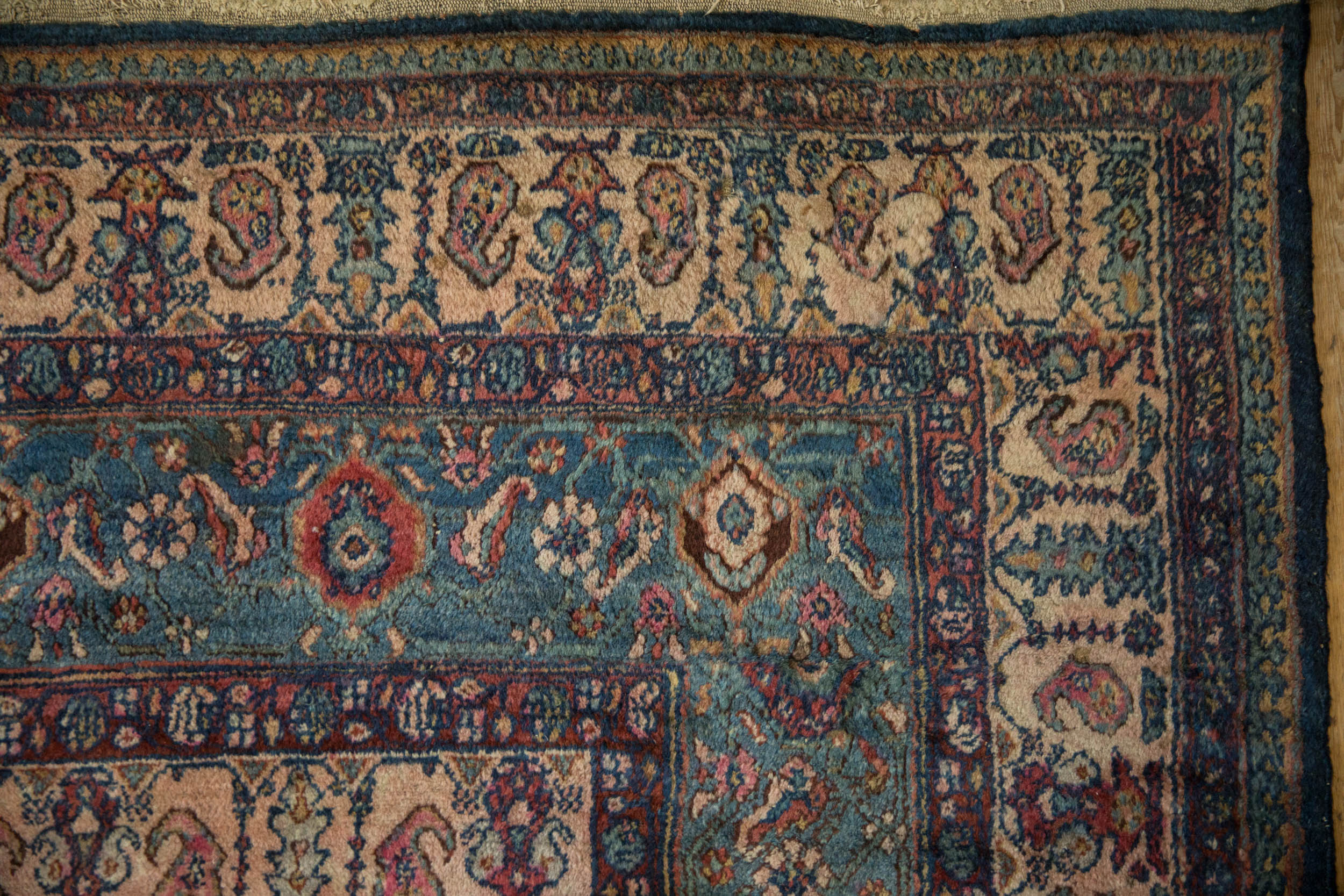 11.5x17 Vintage Bibikabad Carpet by Old New House® - product image 3 for Resin Society