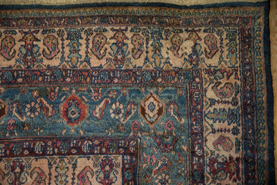 11.5x17 Vintage Bibikabad Carpet by Old New House® - product image 3 for Resin Society