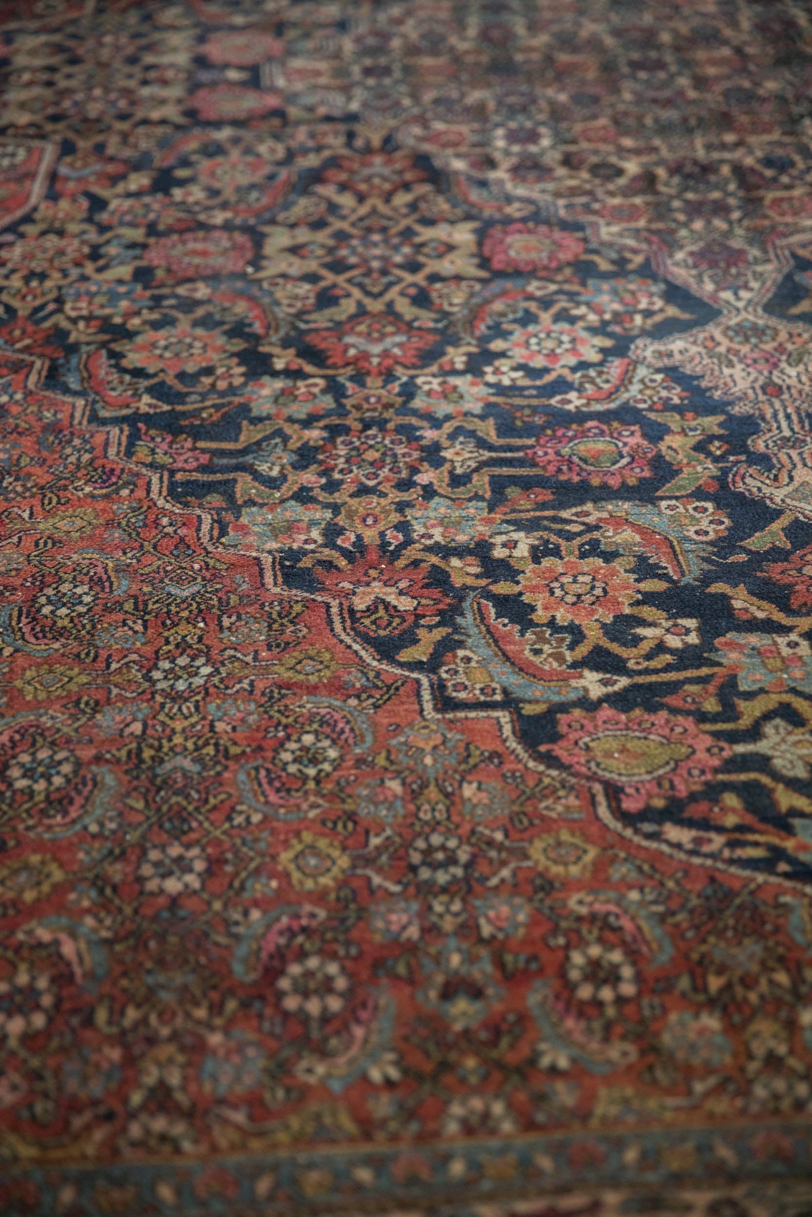 11.5x17 Vintage Bibikabad Carpet by Old New House® - product image 7 for Resin Society