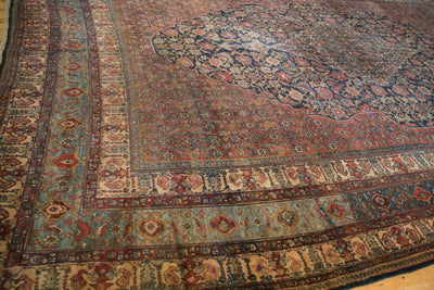11.5x17 Vintage Bibikabad Carpet by Old New House® - product image 8 for Resin Society