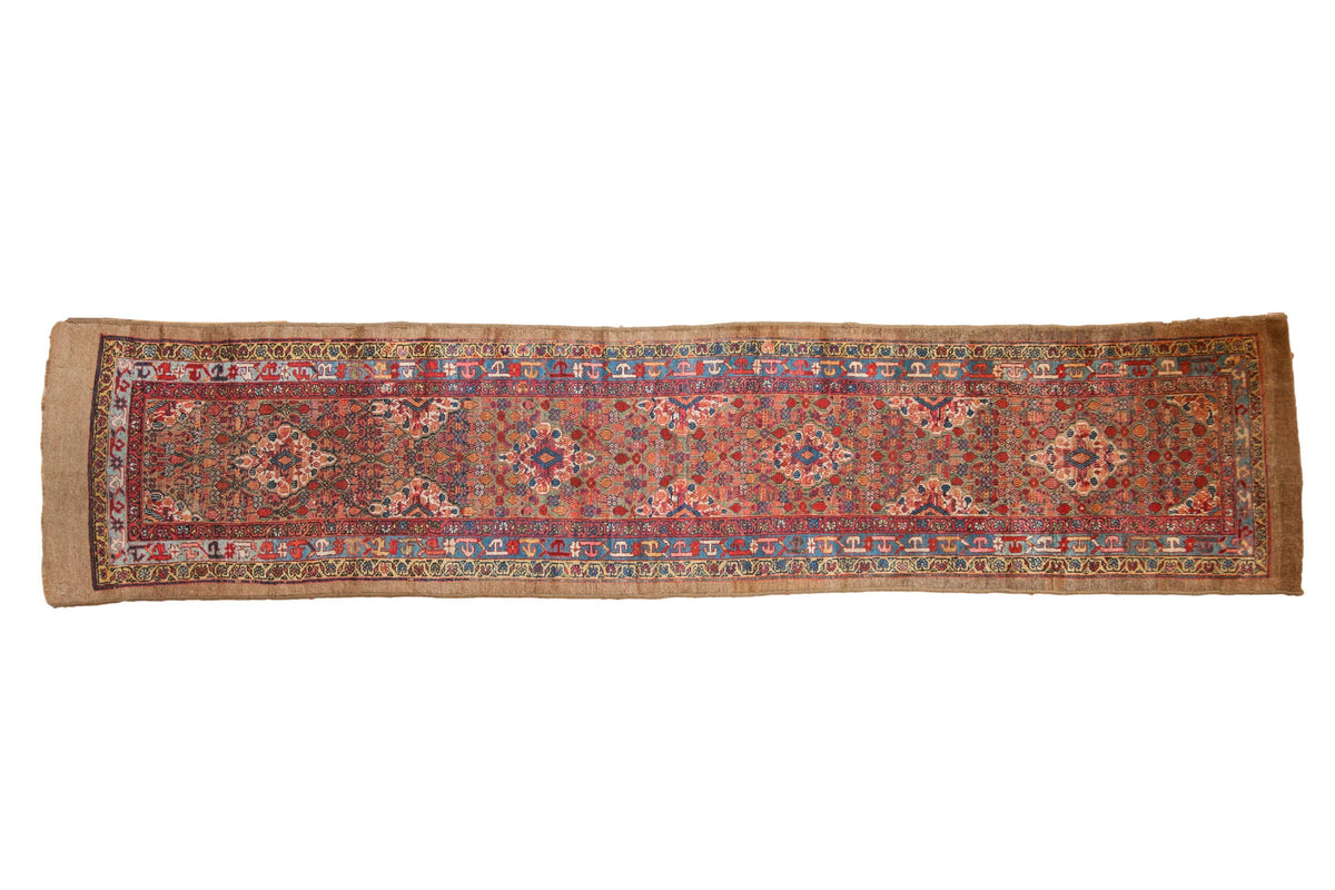 3x12.5 Antique Camel Hair Serab Rug Runner by Old New House® - main product image for Resin Society