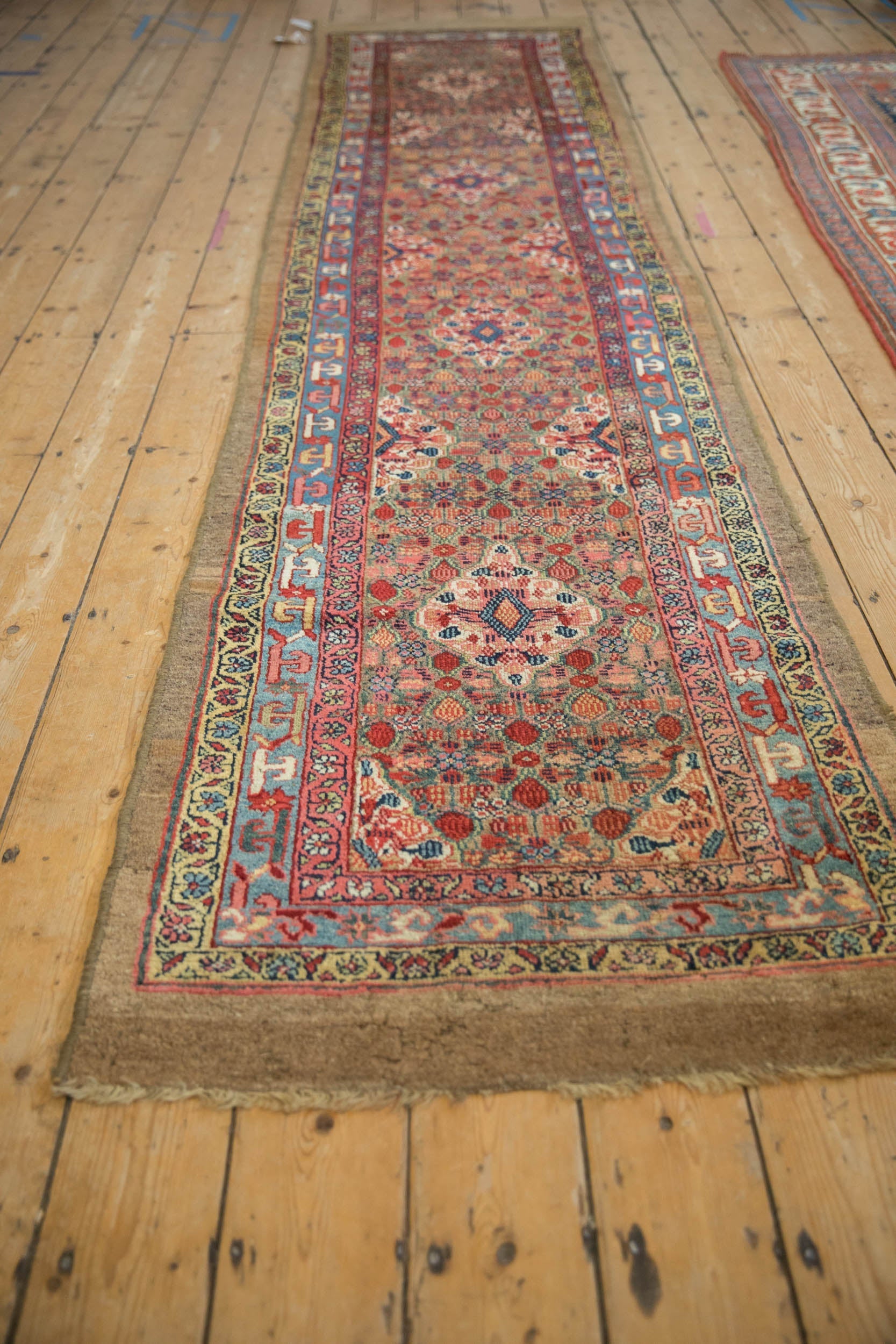 3x12.5 Antique Camel Hair Serab Rug Runner by Old New House® - product image 4 for Resin Society