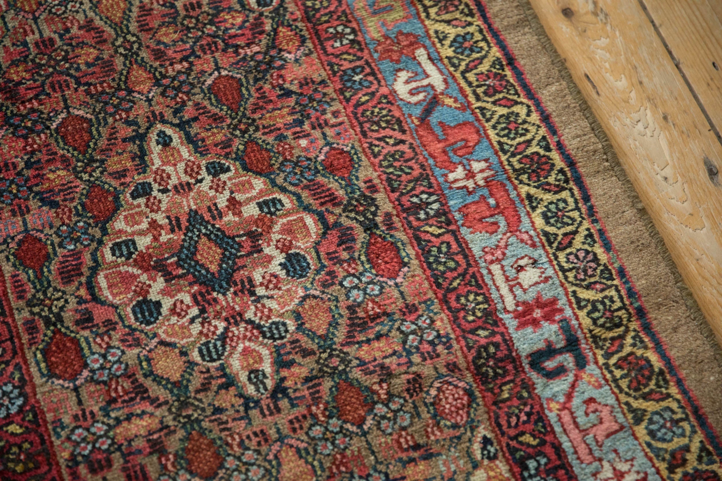 3x12.5 Antique Camel Hair Serab Rug Runner by Old New House® - product image 11 for Resin Society