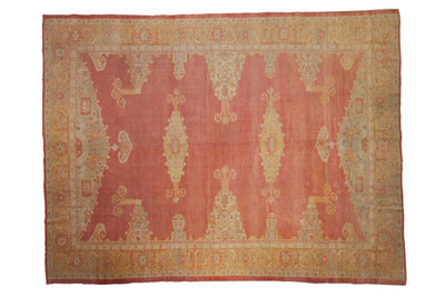 8.5x11.5 Vintage Distressed Oushak Carpet by Old New House® - main product image for Resin Society
