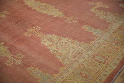 8.5x11.5 Vintage Distressed Oushak Carpet by Old New House® - product image 7 for Resin Society