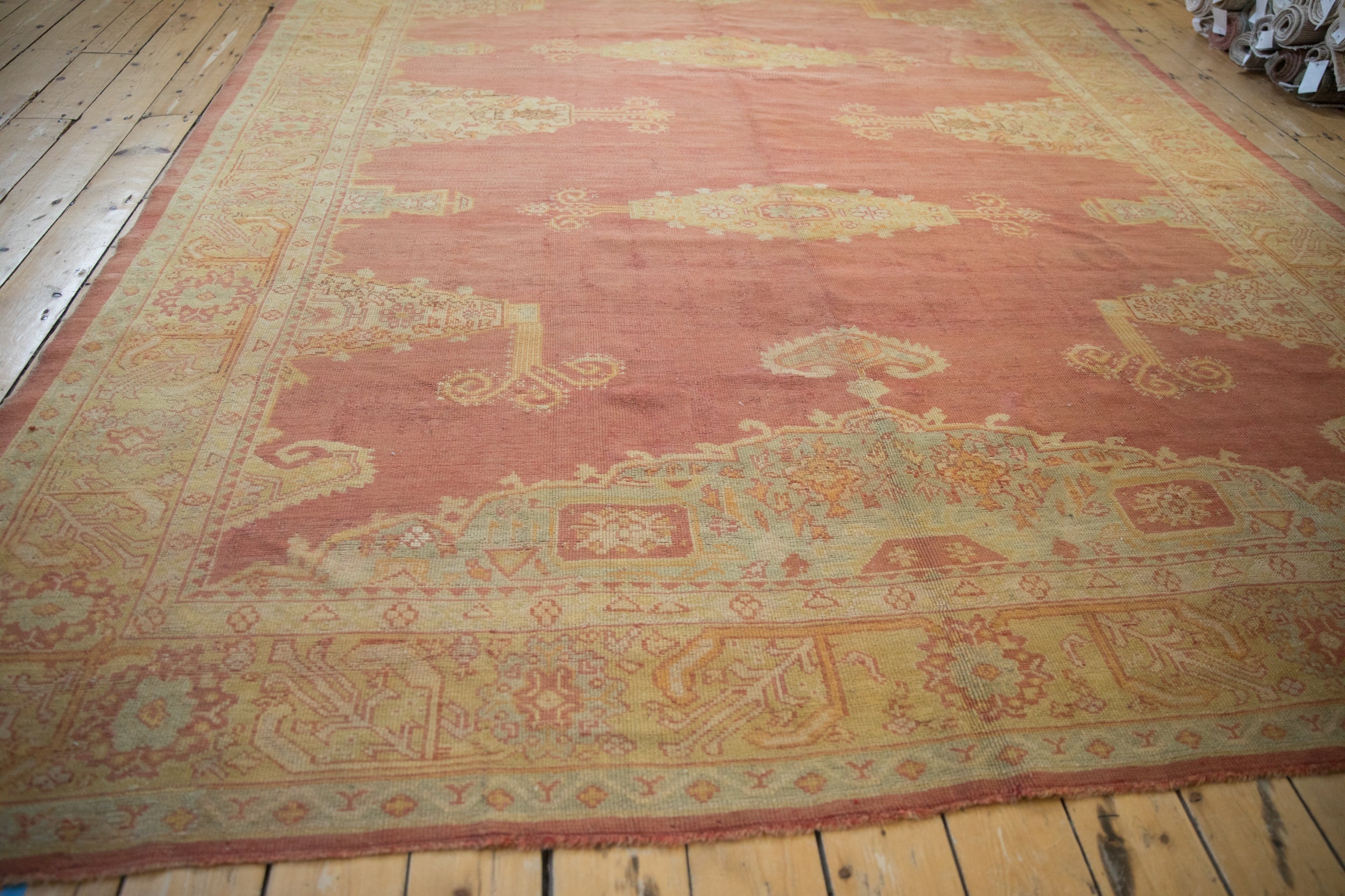 8.5x11.5 Vintage Distressed Oushak Carpet by Old New House® - product image 8 for Resin Society