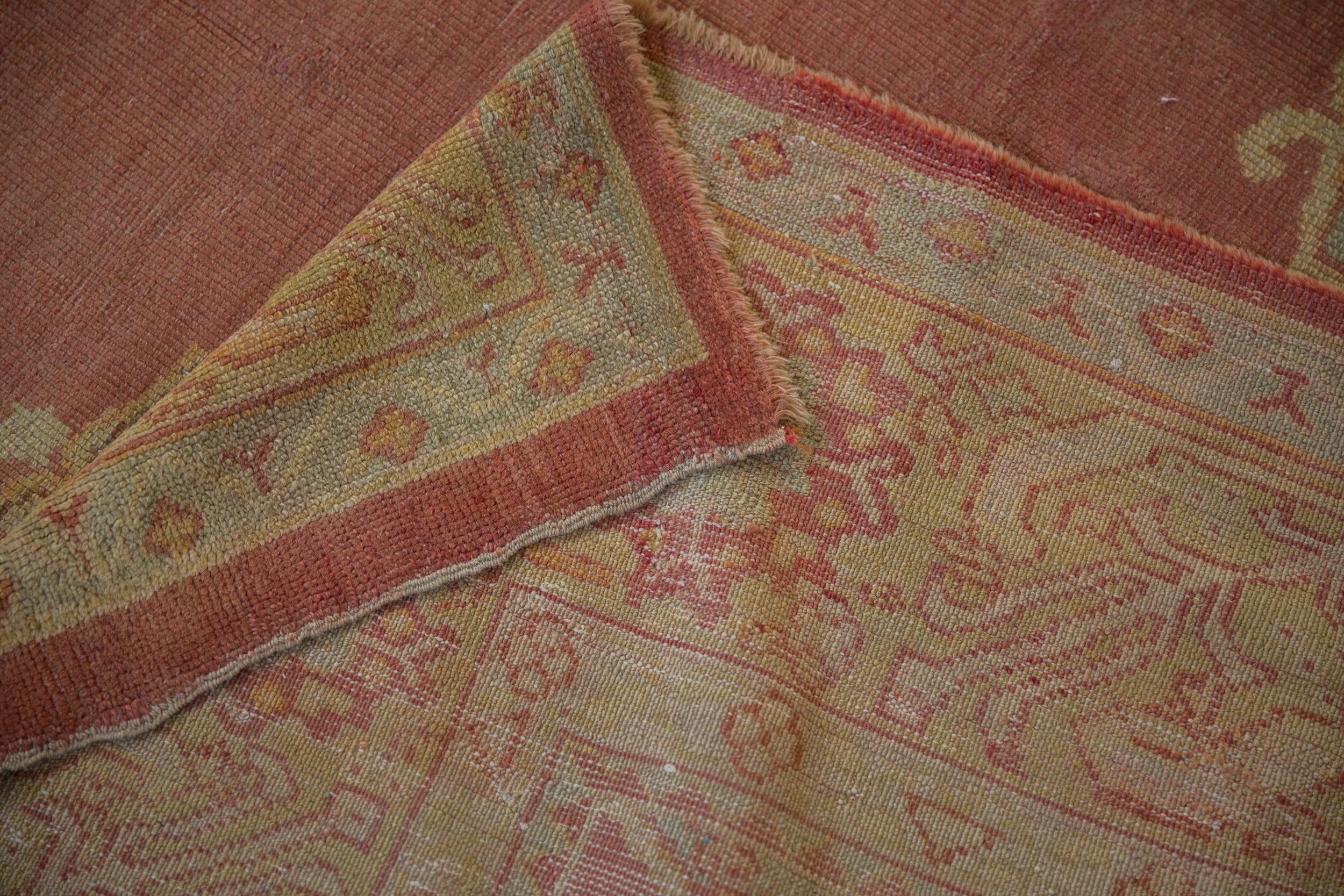 8.5x11.5 Vintage Distressed Oushak Carpet by Old New House® - product image 12 for Resin Society