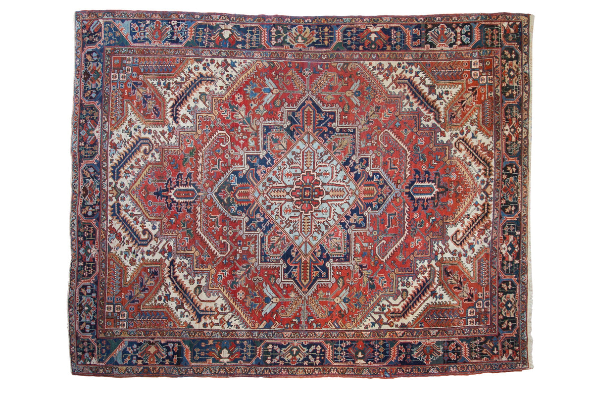 9.5x12 Vintage Heriz Carpet by Old New House® - main product image for Resin Society