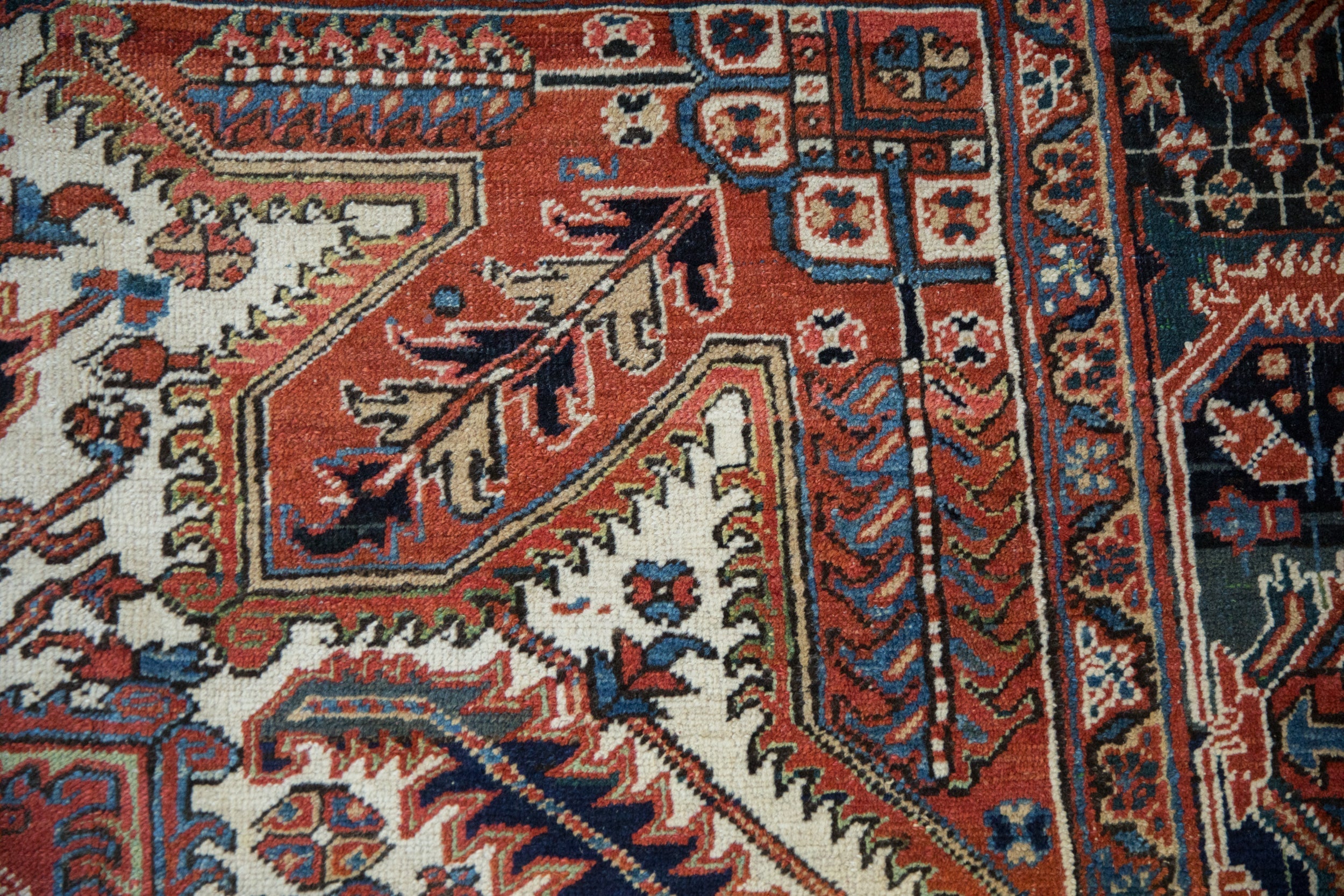 9.5x12 Vintage Heriz Carpet by Old New House® - product image 4 for Resin Society