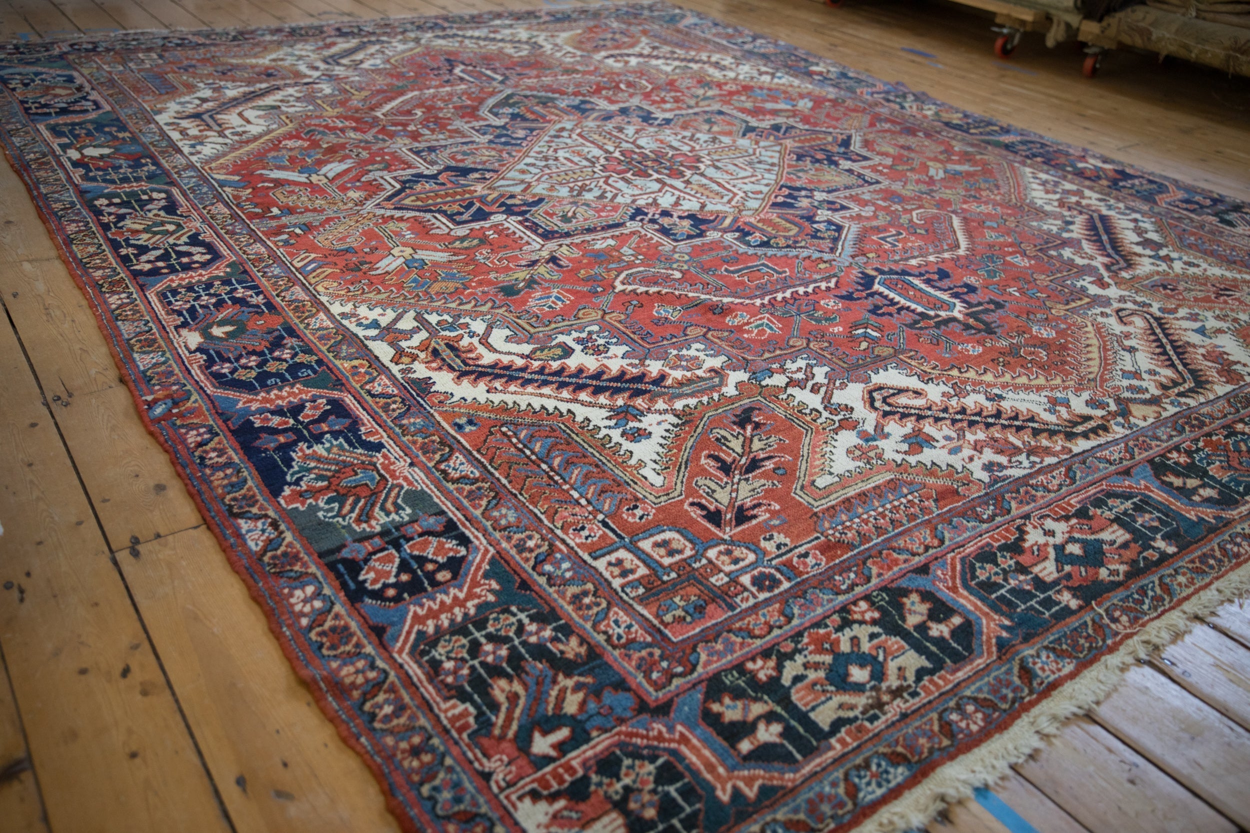 9.5x12 Vintage Heriz Carpet by Old New House® - product image 6 for Resin Society
