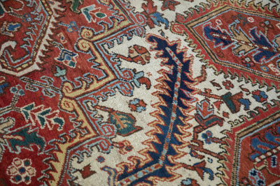 9.5x12 Vintage Heriz Carpet by Old New House® - product image 10 for Resin Society