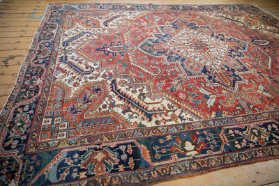 9.5x12 Vintage Heriz Carpet by Old New House® - product image 16 for Resin Society