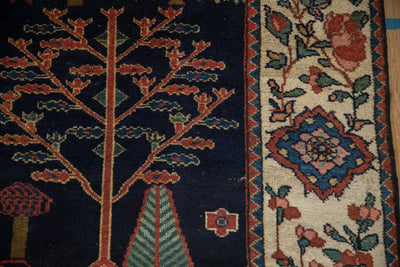 5.5x13 Vintage Baktiari Rug Runner by Old New House® - product image 3 for Resin Society