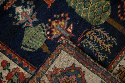 5.5x13 Vintage Baktiari Rug Runner by Old New House® - product image 17 for Resin Society