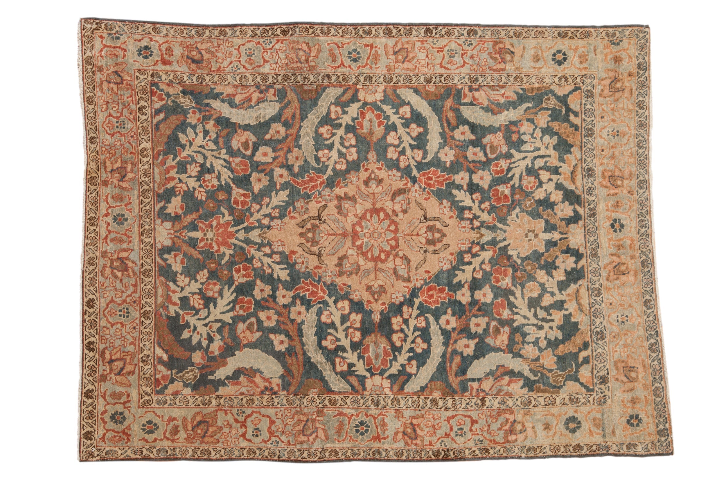 4.5x6 Vintage Distressed Tabriz Rug by Old New House® - main product image for Resin Society