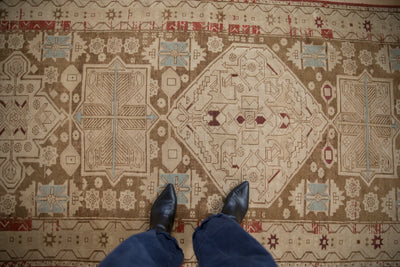 4x9.5 Antique Distressed Caucasian Rug Runner by Old New House® - product image 2 for Resin Society
