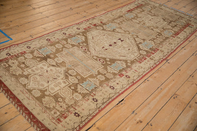 4x9.5 Antique Distressed Caucasian Rug Runner by Old New House® - product image 6 for Resin Society