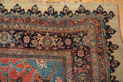 RESERVED 9.5x15 Antique Halvaie Bijar Carpet