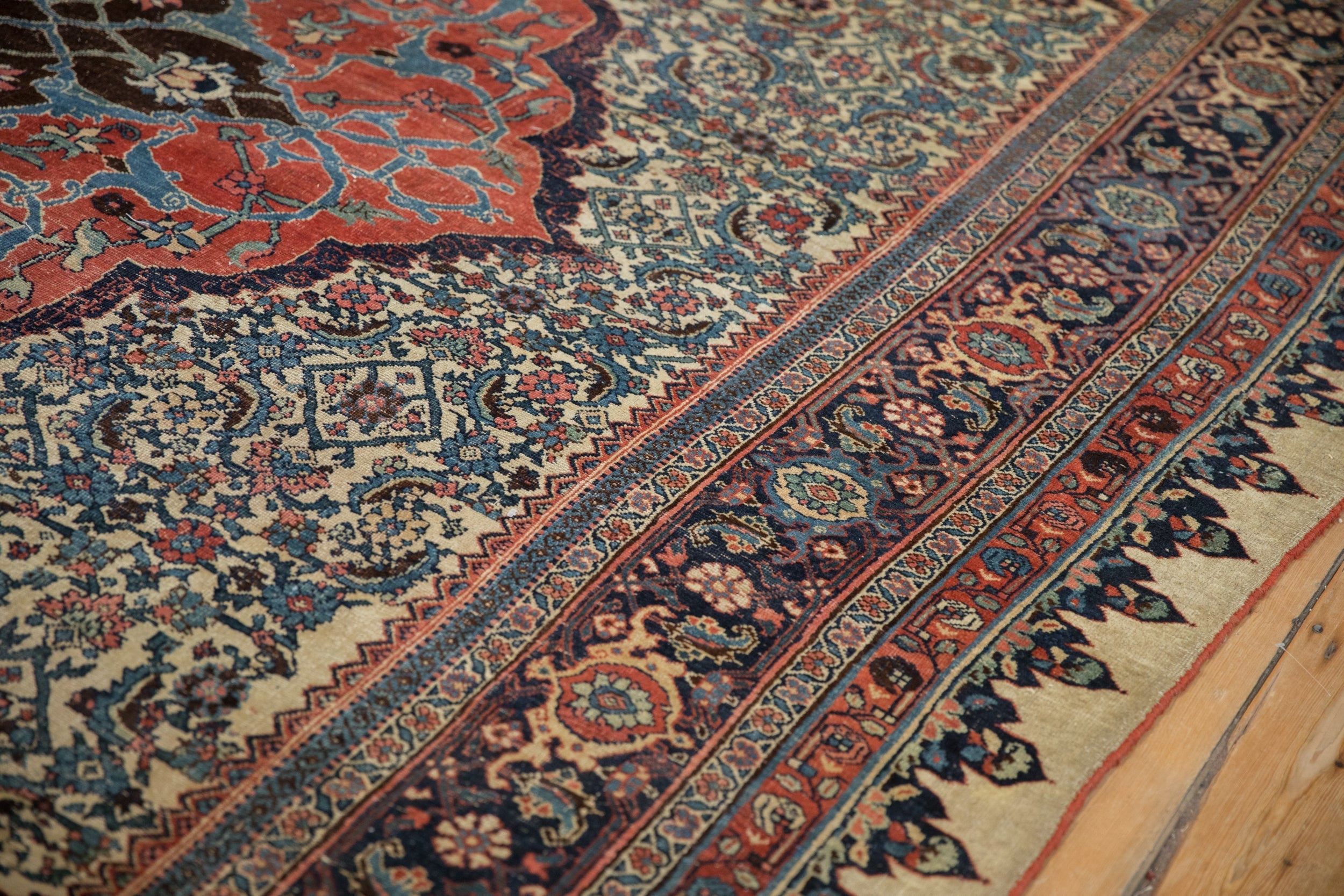RESERVED 9.5x15 Antique Halvaie Bijar Carpet