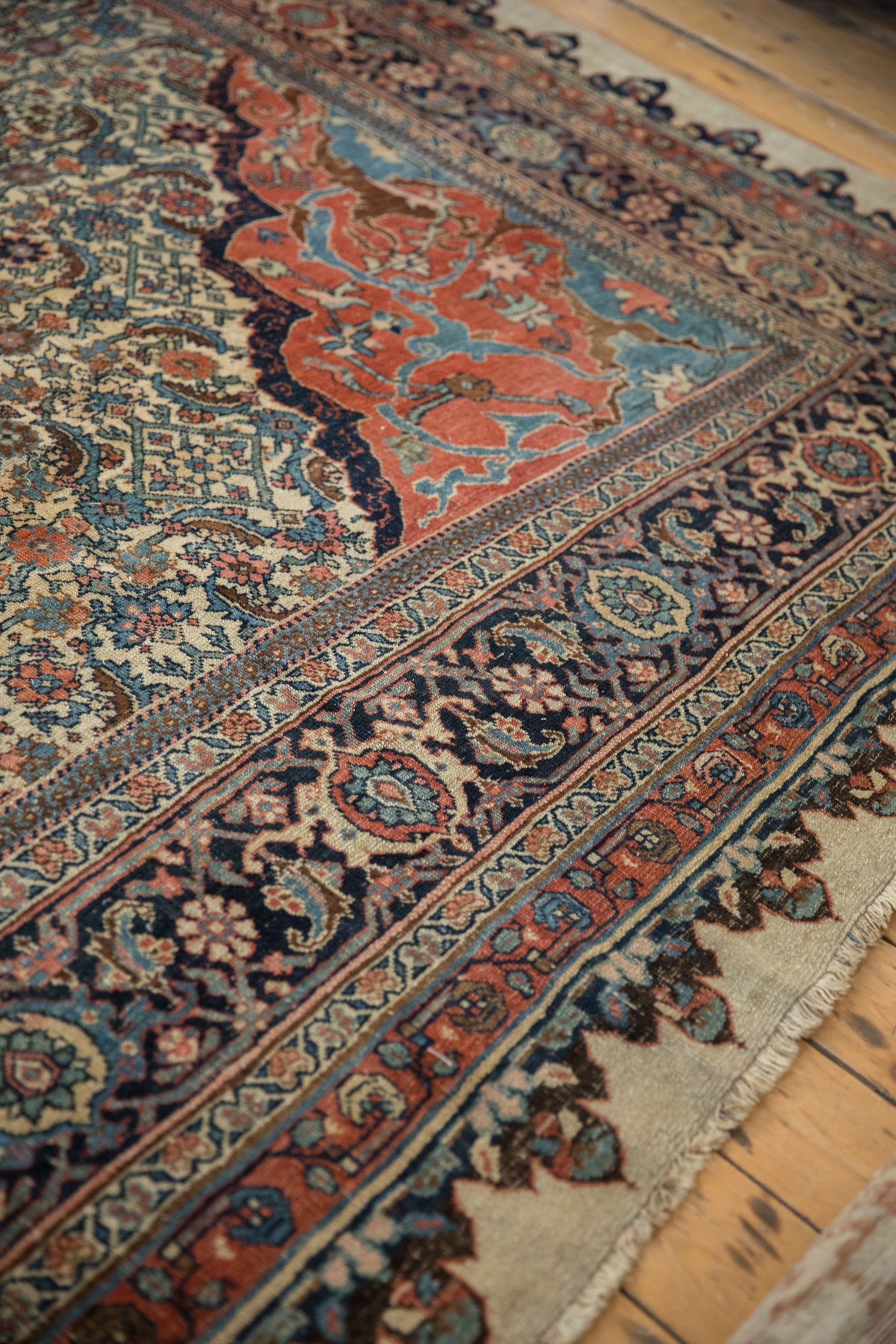 RESERVED 9.5x15 Antique Halvaie Bijar Carpet