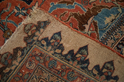 RESERVED 9.5x15 Antique Halvaie Bijar Carpet