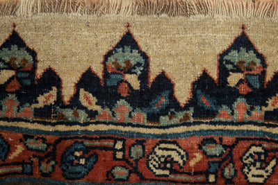 RESERVED 9.5x15 Antique Halvaie Bijar Carpet