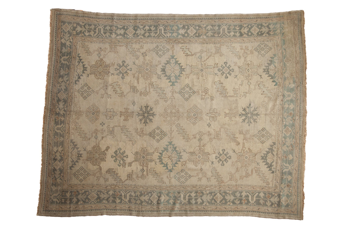 7.5x9.5 Vintage Distressed Oushak Carpet by Old New House® - main product image for Resin Society