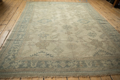 7.5x9.5 Vintage Distressed Oushak Carpet by Old New House® - product image 8 for Resin Society