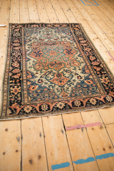 3.5x4.5 Antique Farahan Sarouk Square Rug by Old New House® - product image 7 for Resin Society