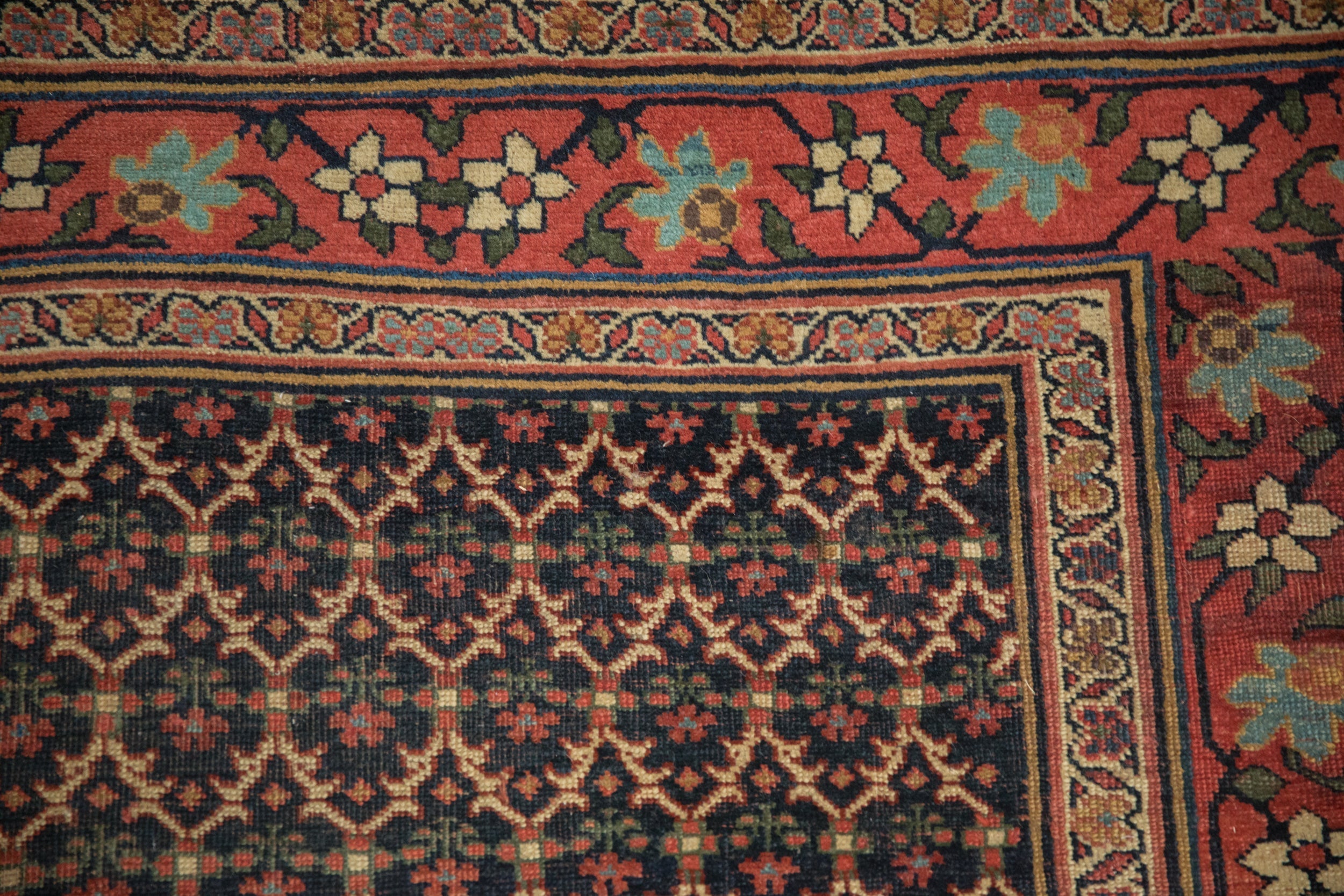 3.5x15 Antique Bijar Rug Runner by Old New House® - product image 3 for Resin Society