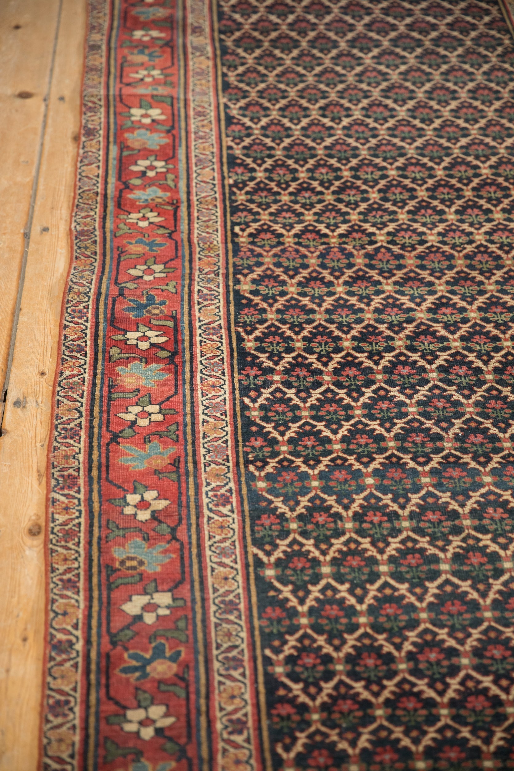 3.5x15 Antique Bijar Rug Runner by Old New House® - product image 5 for Resin Society