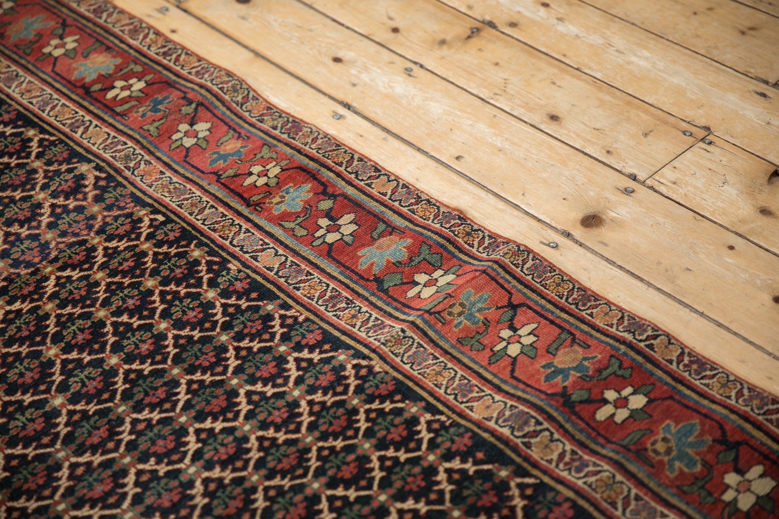 3.5x15 Antique Bijar Rug Runner by Old New House® - product image 13 for Resin Society
