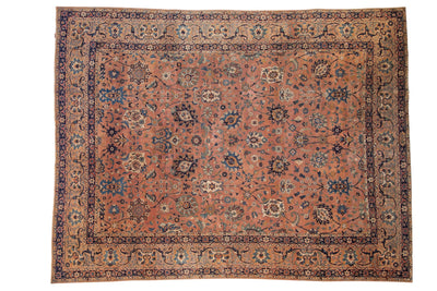 9x11.5 Antique Tea Washed Kerman Carpet by Old New House® - main product image for Resin Society