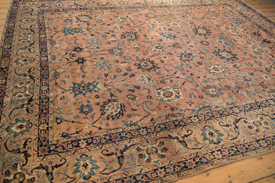9x11.5 Antique Tea Washed Kerman Carpet by Old New House® - product image 7 for Resin Society