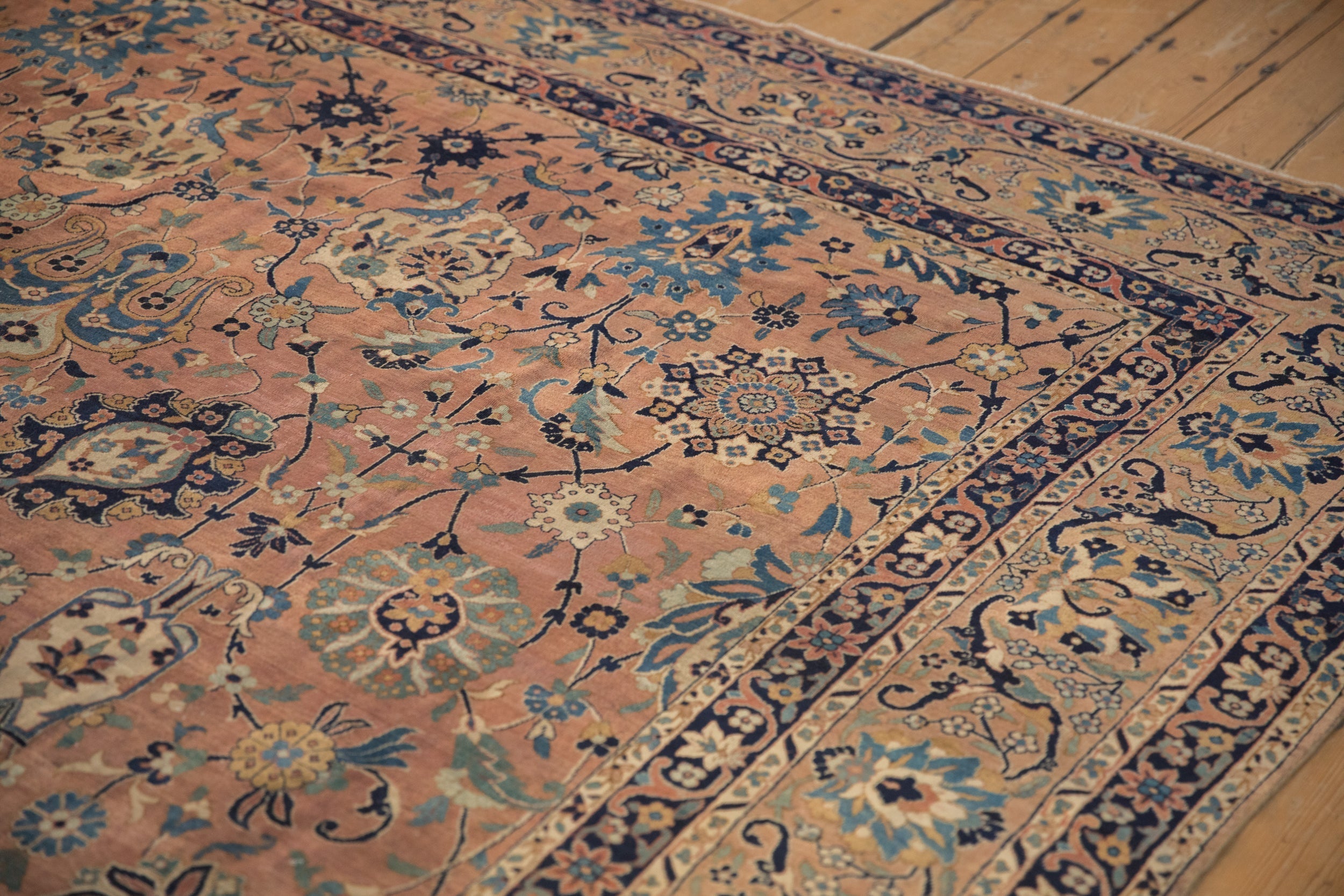 9x11.5 Antique Tea Washed Kerman Carpet by Old New House® - product image 8 for Resin Society