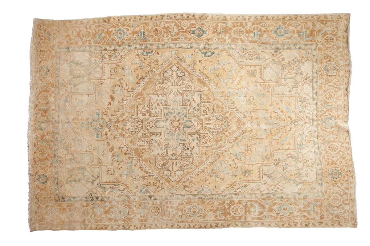 7x11 Vintage Distressed Heriz Carpet by Old New House® - main product image for Resin Society