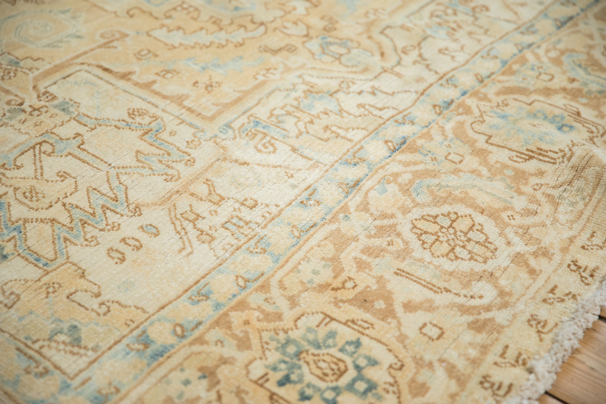 7x11 Vintage Distressed Heriz Carpet by Old New House® - product image 6 for Resin Society