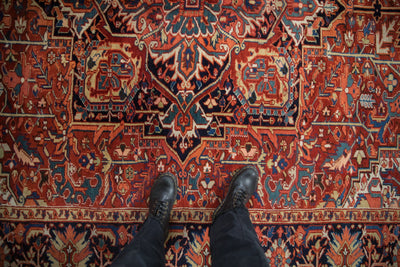 8x11.5 Vintage Heriz Carpet by Old New House® - product image 2 for Resin Society