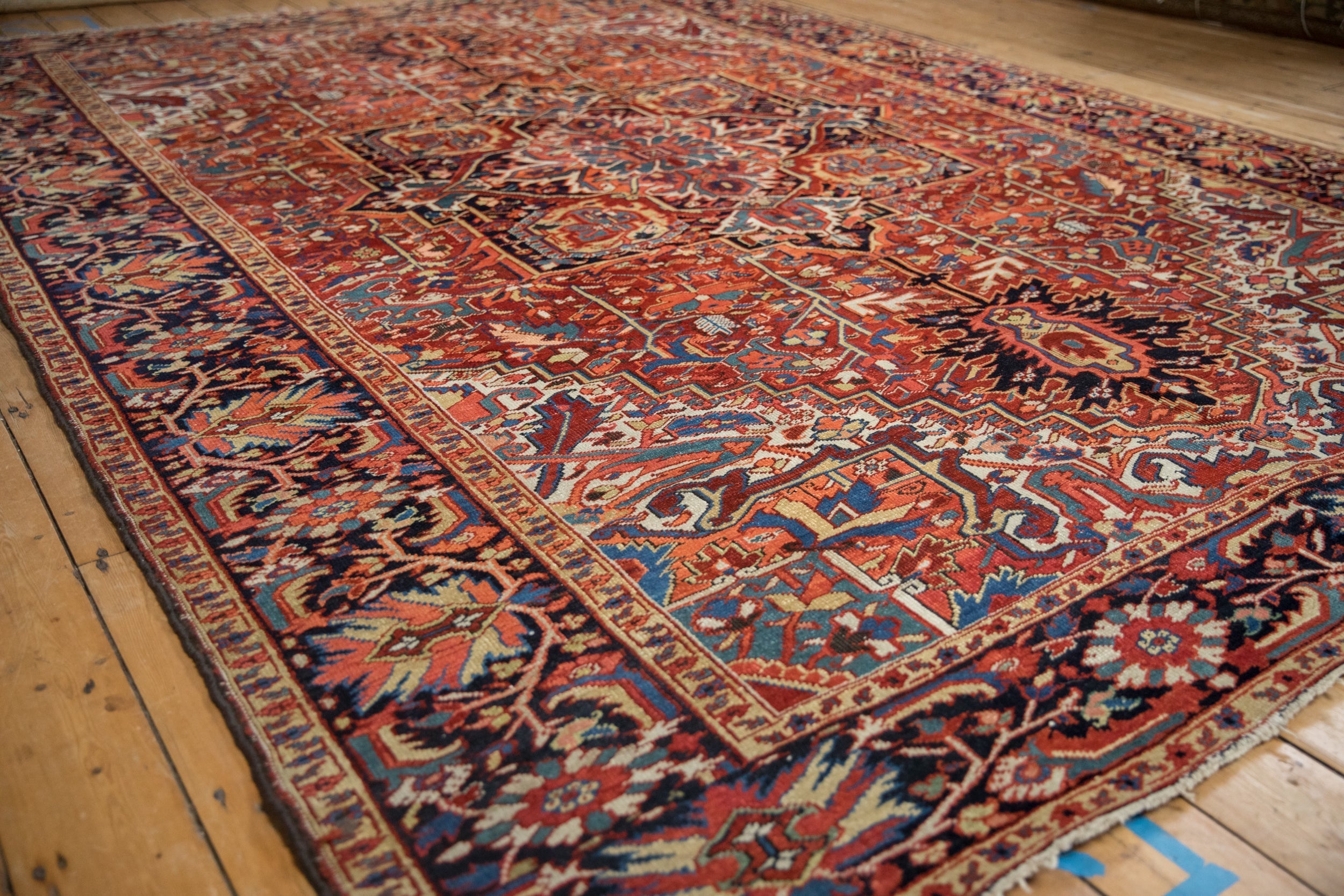 8x11.5 Vintage Heriz Carpet by Old New House® - product image 4 for Resin Society