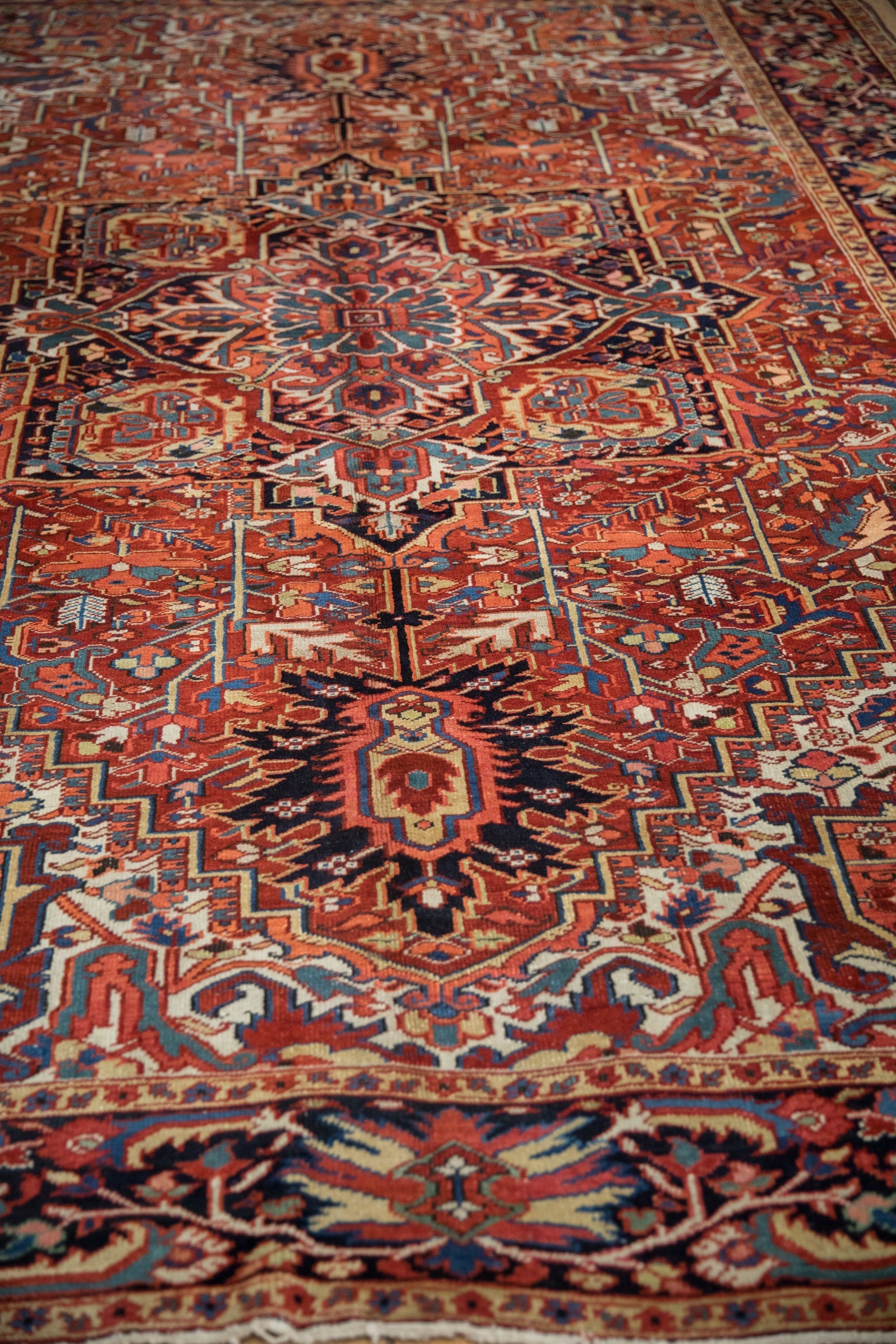 8x11.5 Vintage Heriz Carpet by Old New House® - product image 5 for Resin Society