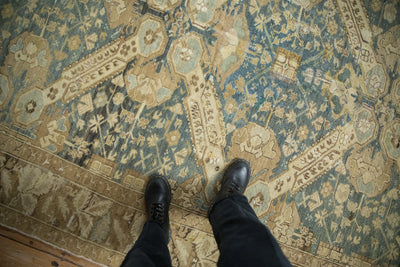 7x13 Vintage Distressed Kurdish Carpet by Old New House® - product image 2 for Resin Society